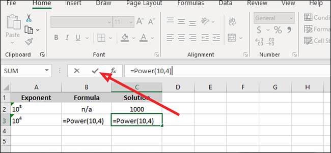 How To Use Exponents In Excel Thefastcode 1749