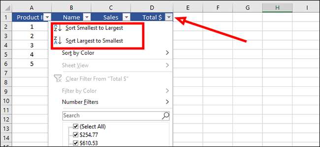 how-to-make-sortable-headings-in-excel-thefastcode