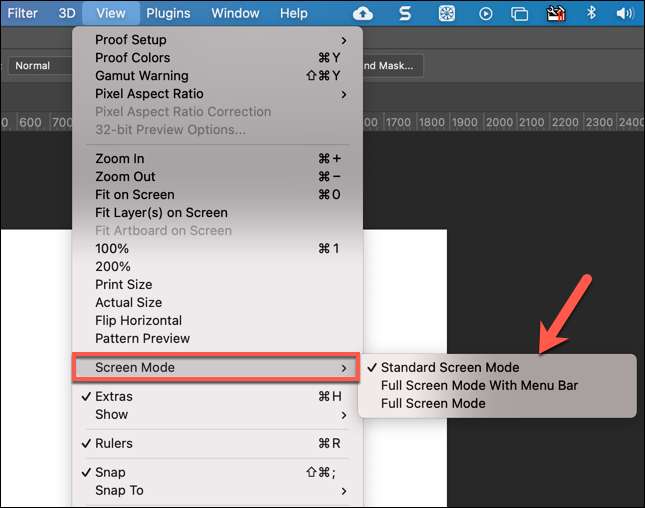 How to Change Screen Modes in Photoshop - TheFastCode