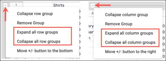 Cara Mengelompokkan Dan Membuka Group Baris Dan Kolom Di Google Sheets ...