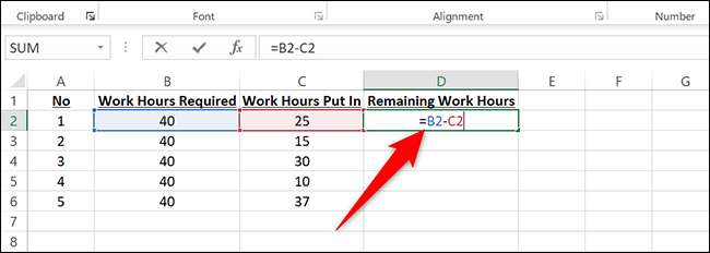 how-to-subtract-numbers-in-microsoft-excel-thefastcode